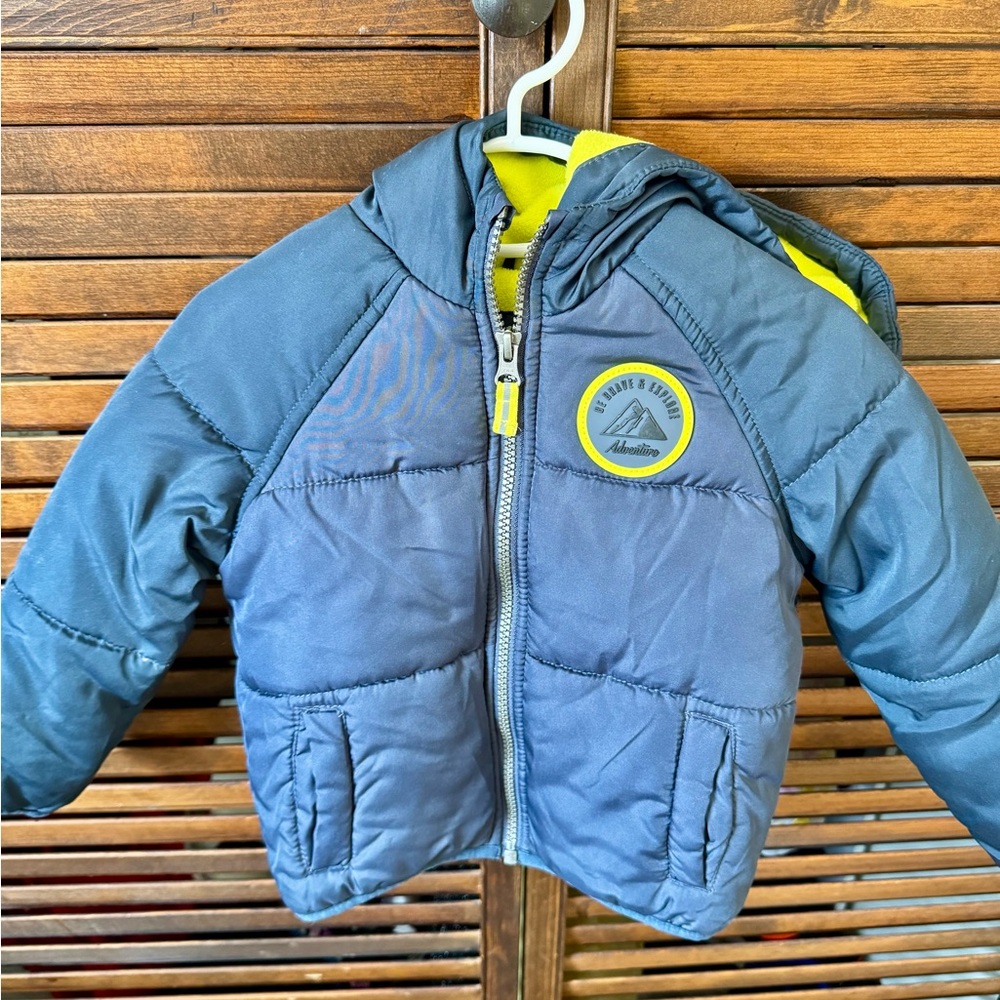 Kids  carter winter Blue Jacket with Hood